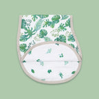 Pannolino gallery: Picnic Party | Bamboo Muslin Burp Cloth & Bib (Pack of 2)