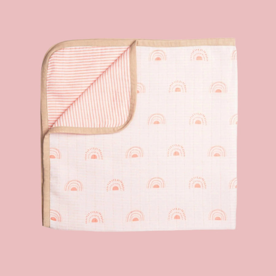 Pannolino gallery: Over the Rainbow | Organic Muslin Stroller Blanket