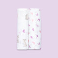 Bamboo Muslin Swaddles (Set of 2) - Best Buds