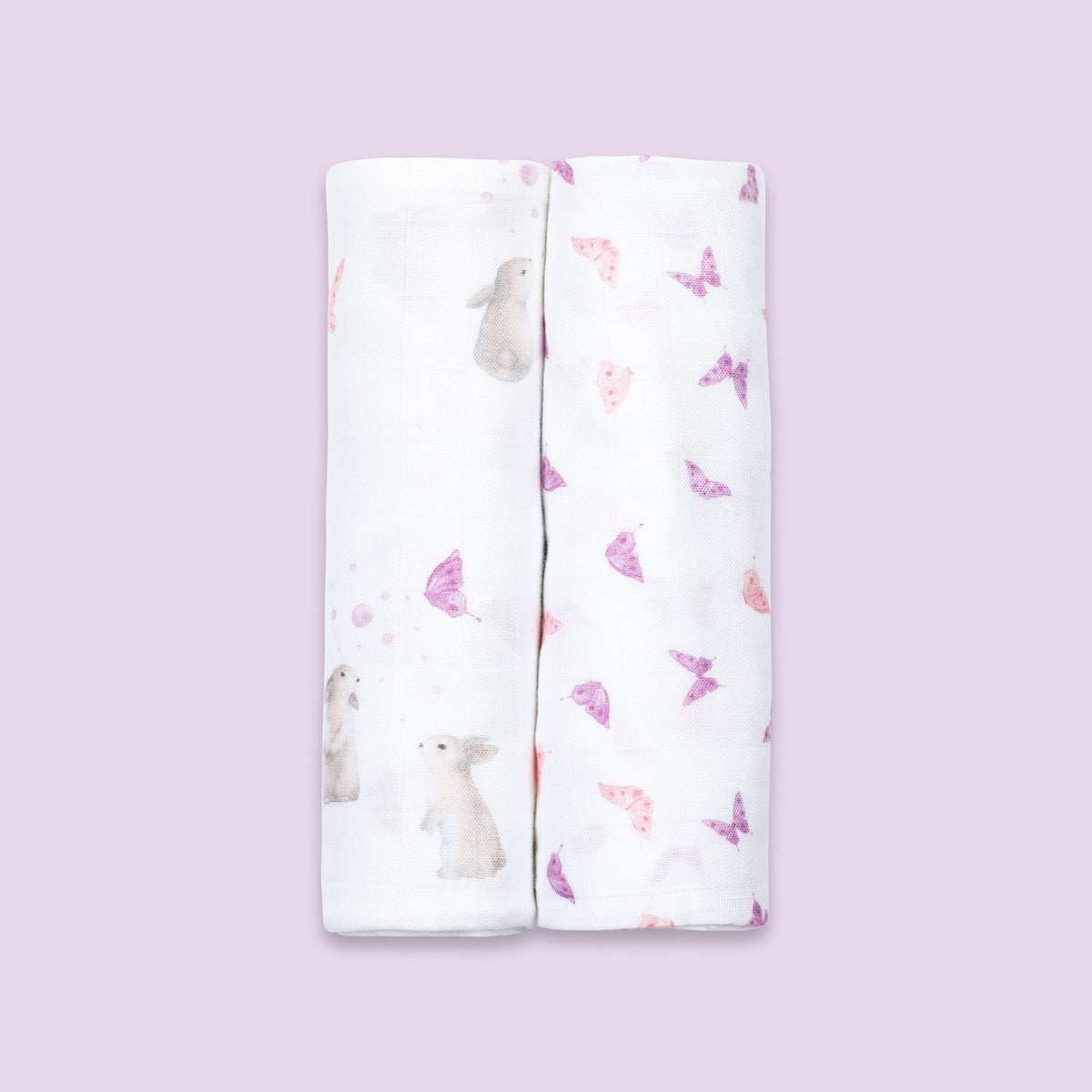 Bamboo Muslin Swaddles (Set of 2) - Best Buds