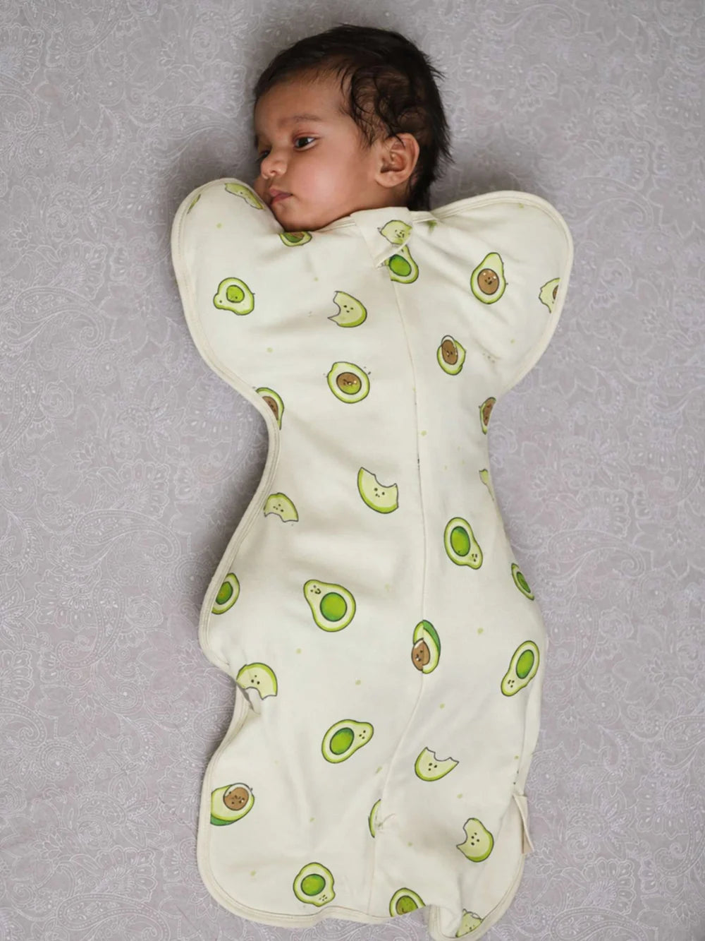 Bamboo Cotton Knit Printed Sleep Sack for Baby - Avocado