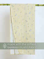 Bamboo Cotton Adjustable Baby Swaddle Wrap - Sandy Knotted