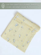 Bamboo Cotton Adjustable Baby Swaddle Wrap - Sandy Knotted