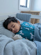 Knitted Bamboo Cotton Printed Sleeping Bag for Baby - Zebra