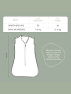 Knitted Bamboo Cotton Printed Sleeping Bag for Baby - Zebra