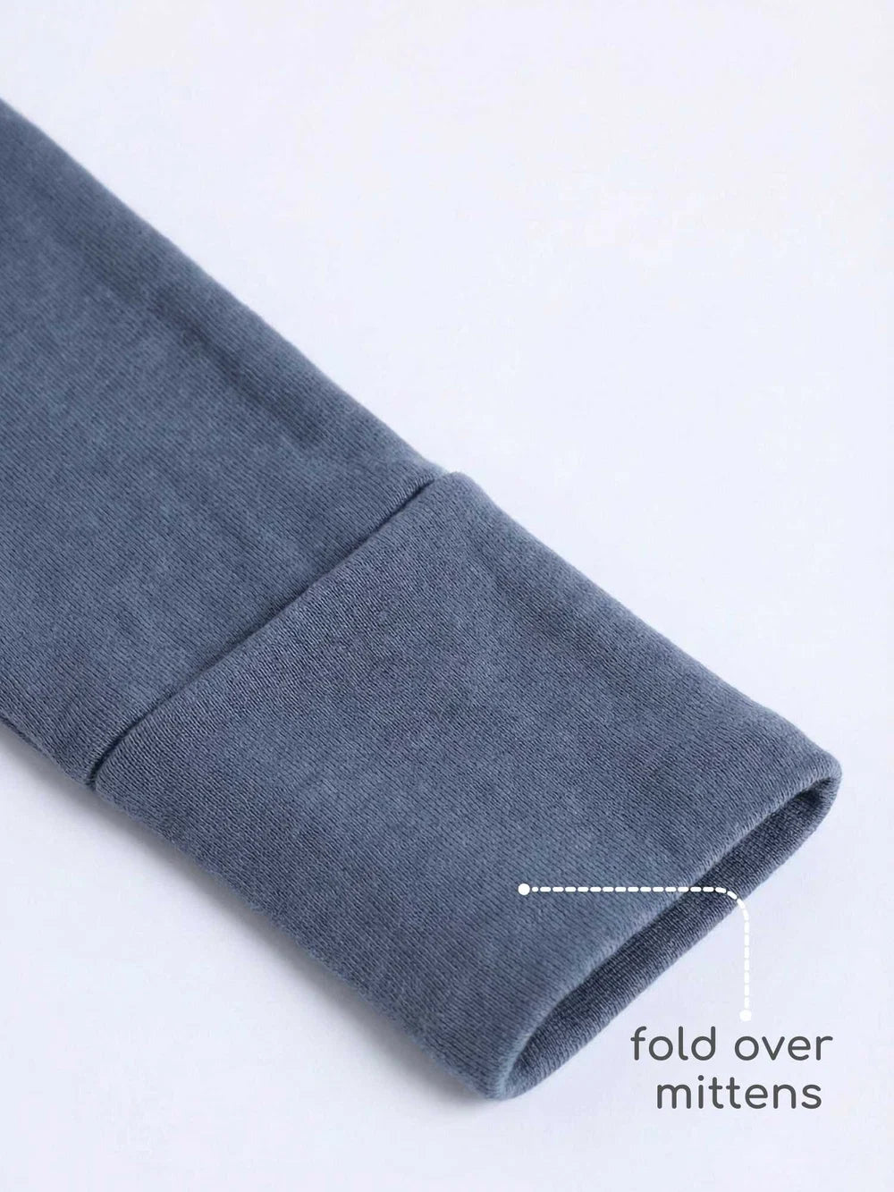 Pannolino gallery: Granite | Bamboo Cotton Footed Sleepsuit