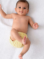 Organic Bamboo Cotton Baby Nappies Pack of 3 - Multicolor