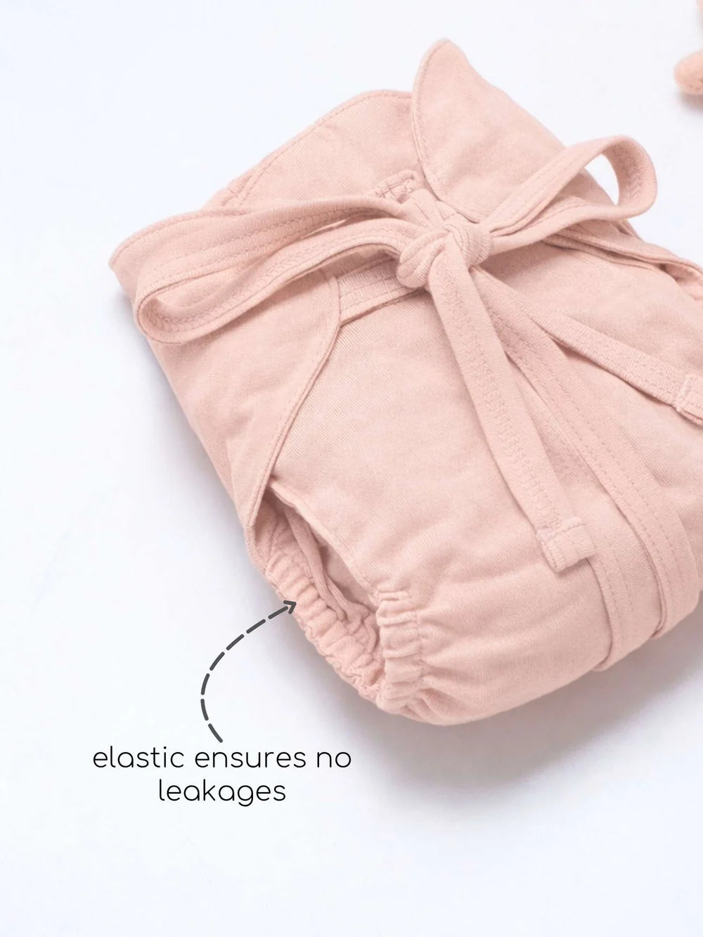 Organic Bamboo Cotton Baby Nappies Pack of 3 - Multicolor