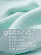 Bamboo Cotton Plain Solid Short Romper for Newborn Baby - Strato