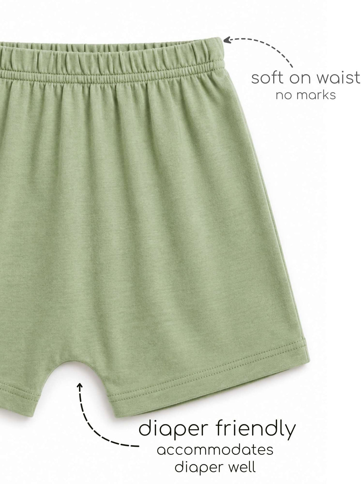 Bamboo Knit Shorts - Pack of 3 - image 5