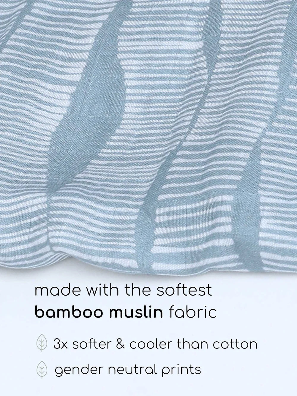 Pannolino gallery: Foxlet Tides | Bamboo Cotton Adjustable Baby Swaddle Wrap