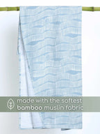 Pannolino gallery: Foxlet Tides | Bamboo Cotton Adjustable Baby Swaddle Wrap