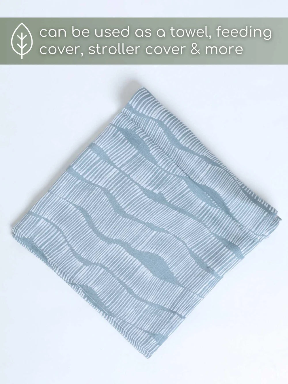 Pannolino gallery: Foxlet Tides | Bamboo Cotton Adjustable Baby Swaddle Wrap