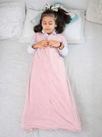 Bamboo Cotton Knitted Rose Solid Sleeping Bag for Baby - Rose
