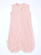 Bamboo Cotton Knitted Rose Solid Sleeping Bag for Baby - Rose