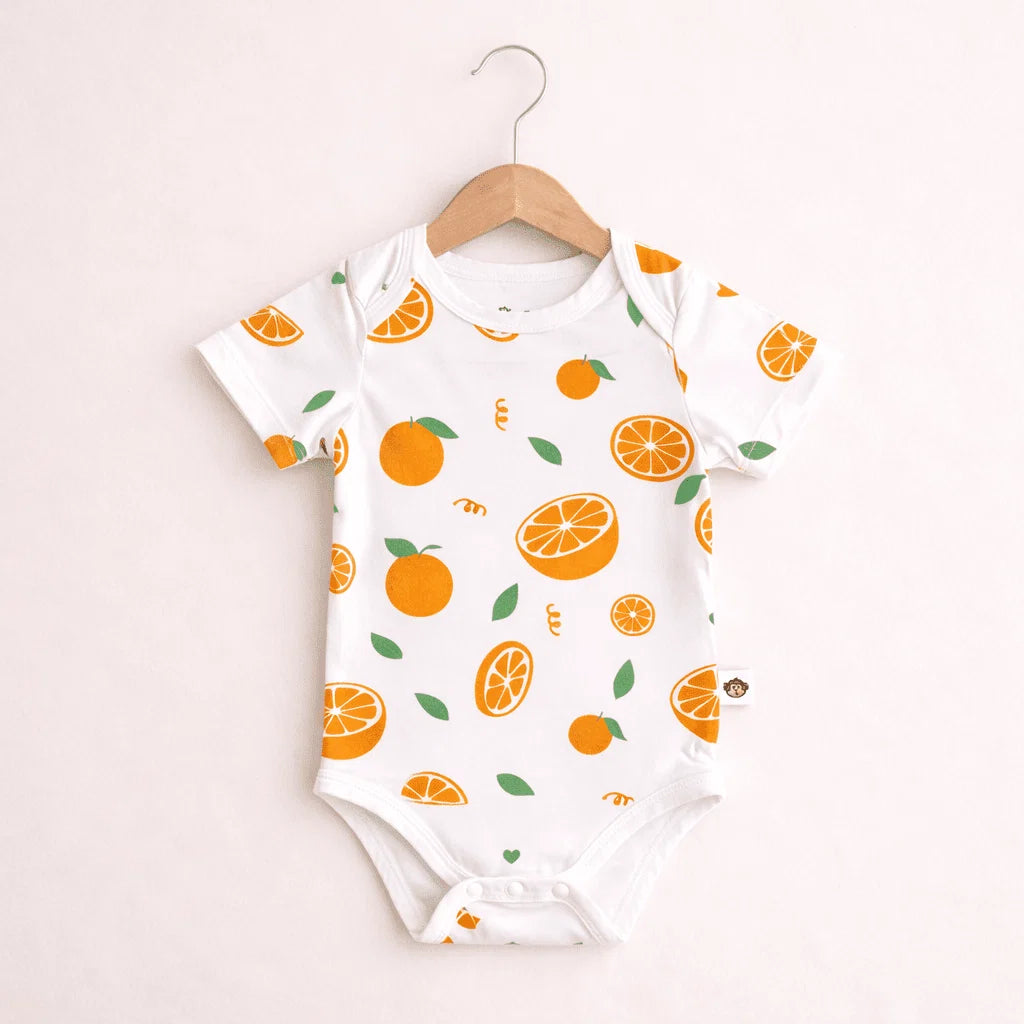 Bamboo Bodysuit - Citrus Fruits