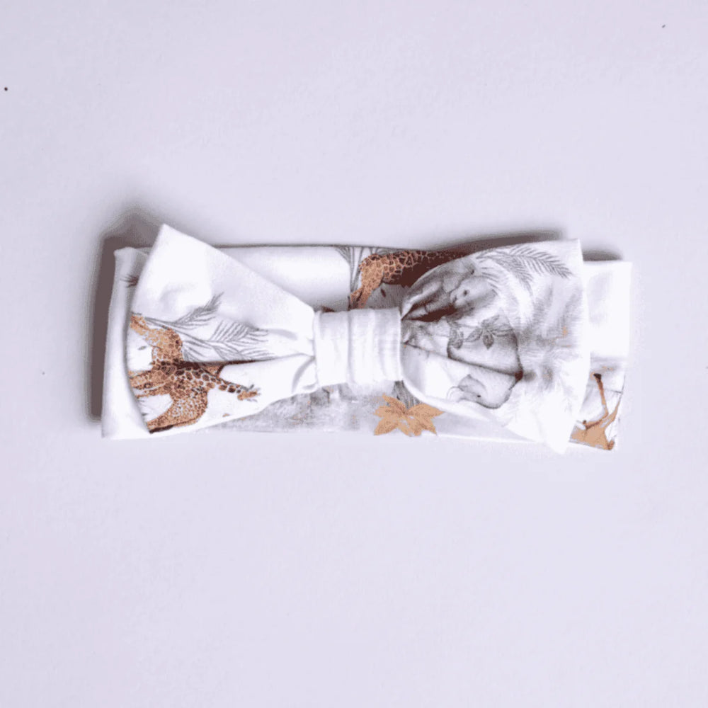 Bamboo Headband - Indian Safari