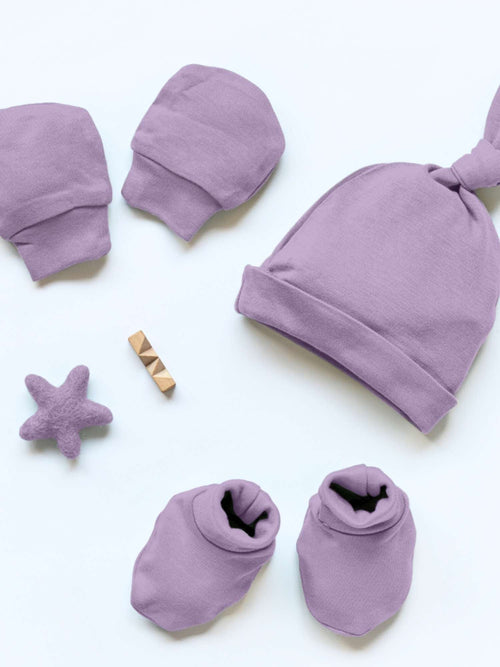 Bamboo Newborn Essentials Set - Heirloom Lilac