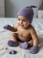 Bamboo Newborn Essentials Set - Sage Purple