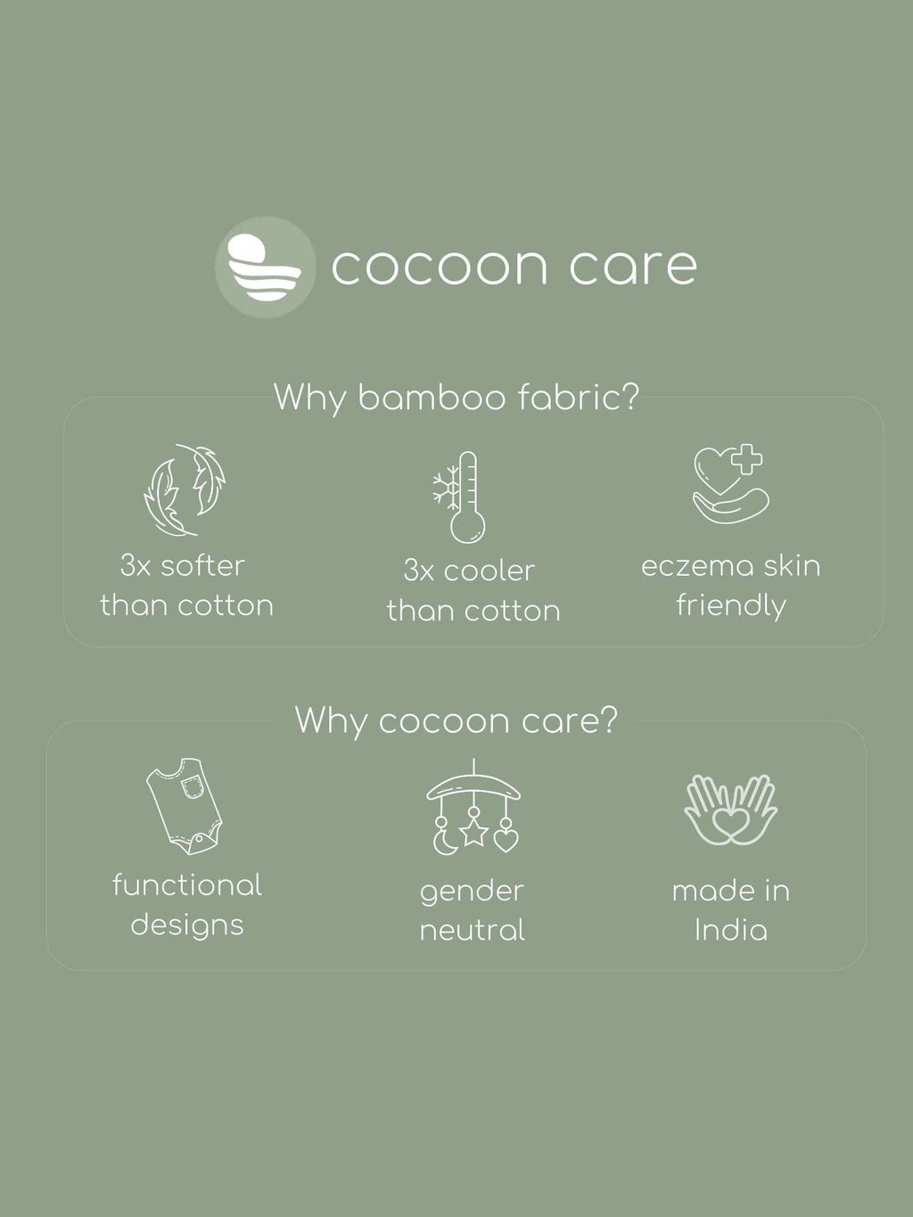 Bamboo Newborn Essentials Set - Sage Purple