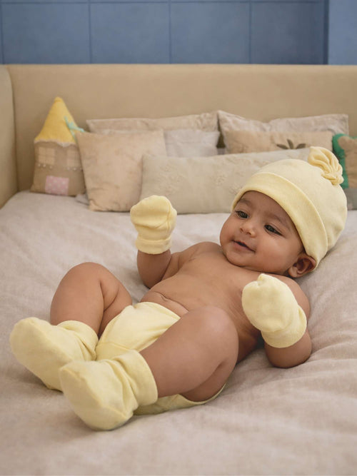 Bamboo Newborn Essentials Set - Corn