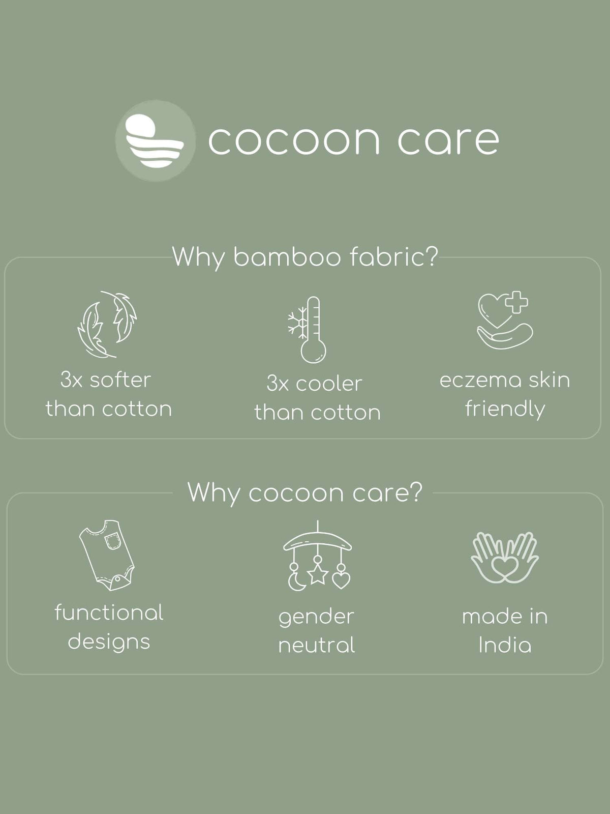 Bamboo Newborn Essentials Set - Strato