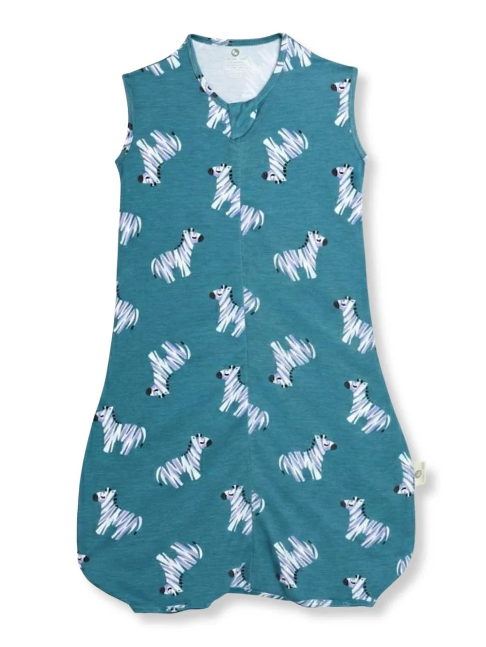Knitted Bamboo Cotton Printed Sleeping Bag for Baby - Zebra product image