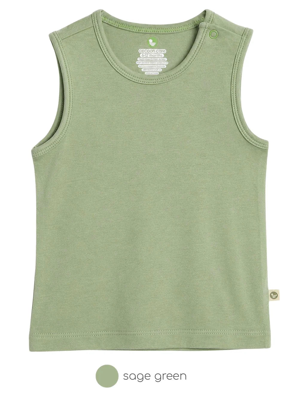 Bamboo Knitted Vest Pack of 3 - Pink Sage Granite  Multicolor product image