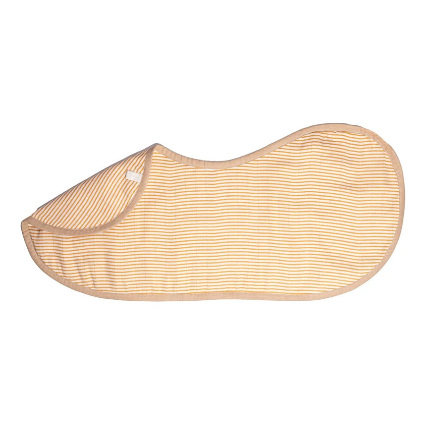 Organic Muslin Burp Cloth & Bib (Pack of 2) - Pineapple
