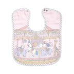 Organic Muslin Classic Bib - Carnival Pink