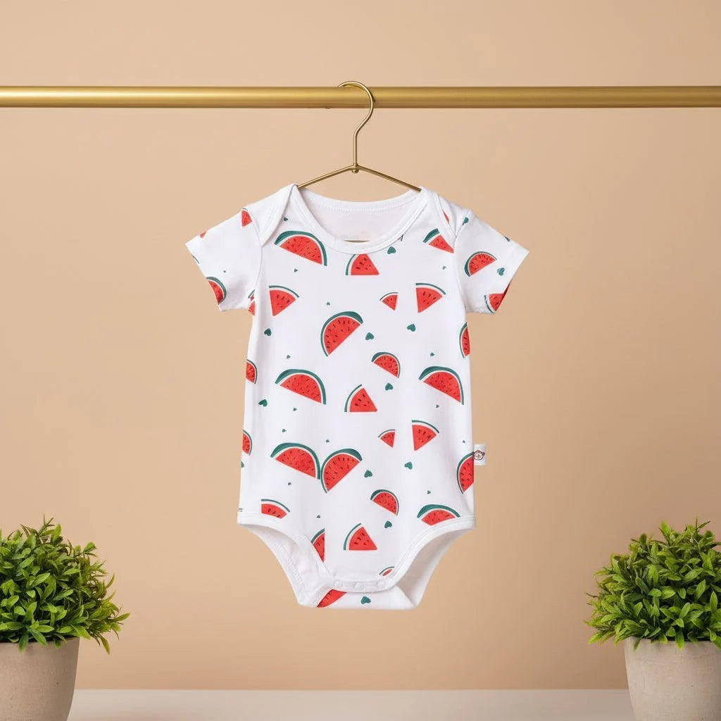 Bamboo Bodysuit - Watermelon