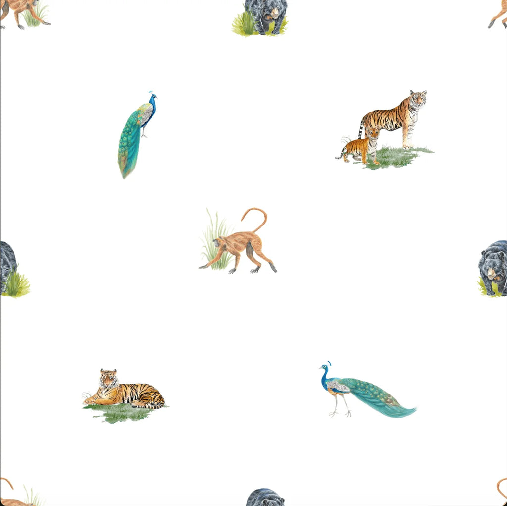 Bamboo Zipsuit - Wild Wonders